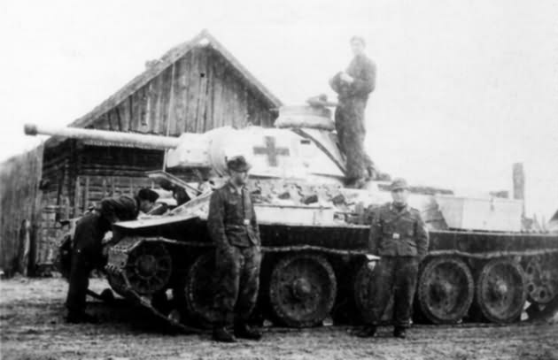 T-34/76 tank in german Wehrmacht service 29