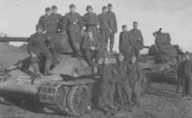 T-34 tank in german Wehrmacht service 80