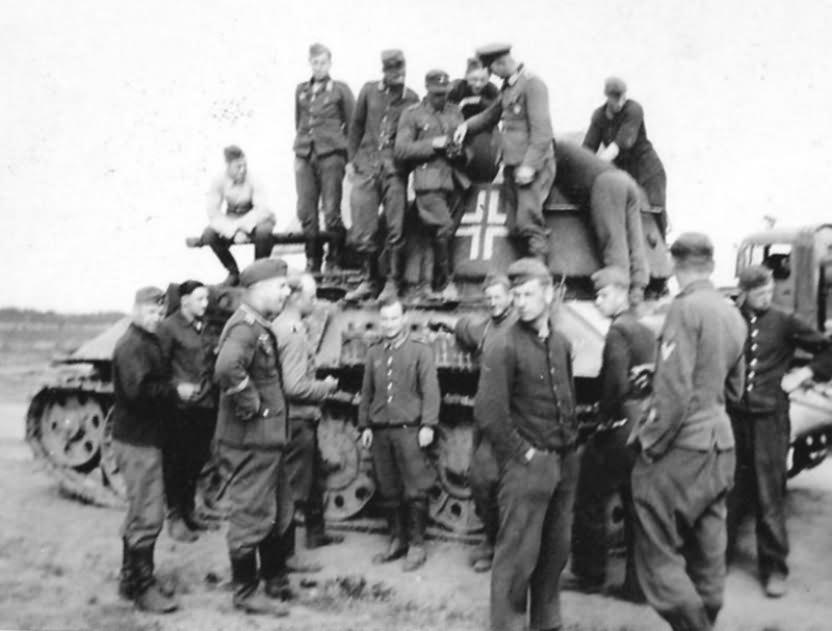 T-34/76 tank in german Wehrmacht service 31