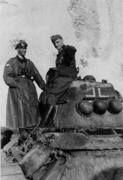 T-34/76 tank in German Wehrmacht Service 17