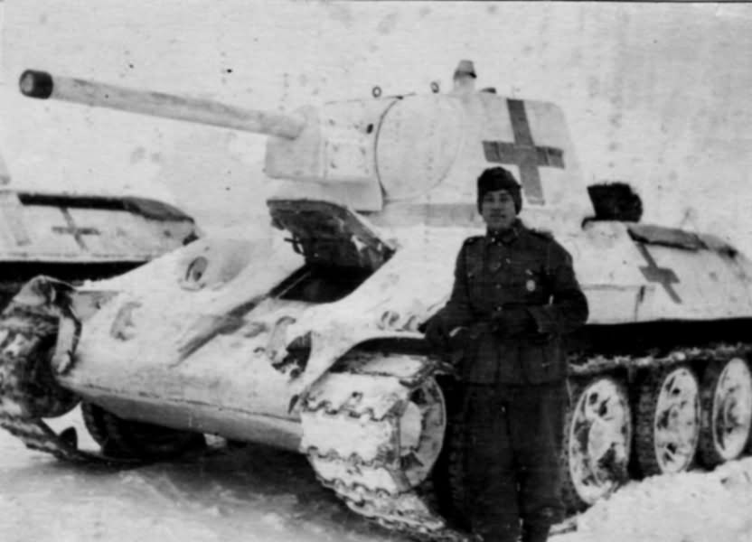 T-34/76 tank in german Wehrmacht service 30