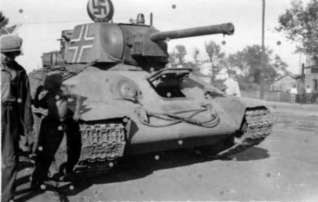 T-34/76 tank in german Wehrmacht service 67