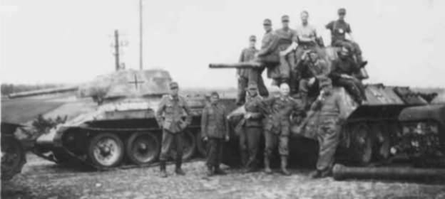 T-34/76 tanks in German Wehrmacht Service 21