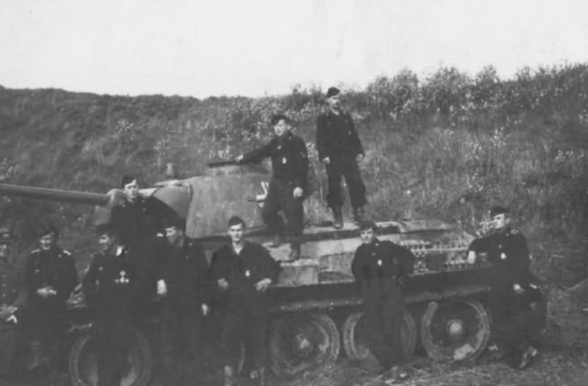 T-34/76 tank in german Wehrmacht service 53