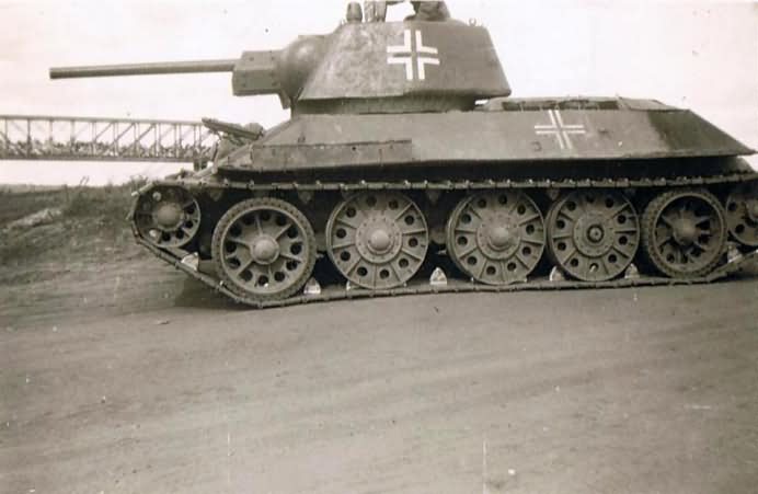 T-34 of the Wehrmacht