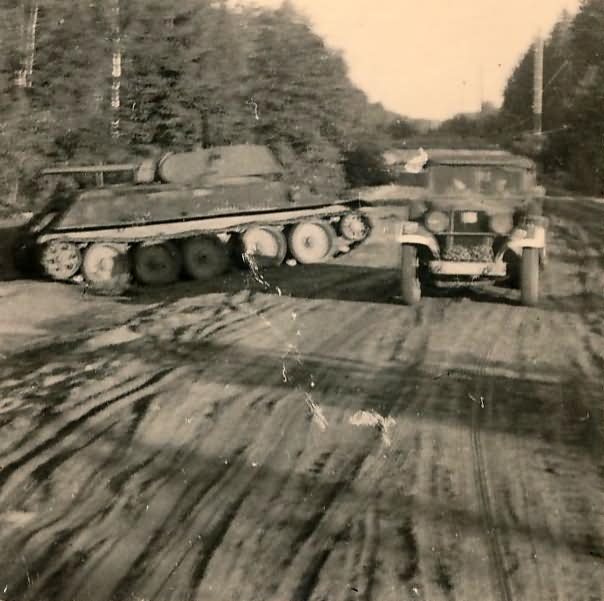 abandoned T-34 tank 10