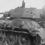 T-34/76 tank with Hexagonal Turret named Spartak