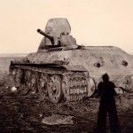 destroyed T-34 tank 4