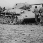 abandoned soviet tank T-34/76 mod 1941 2