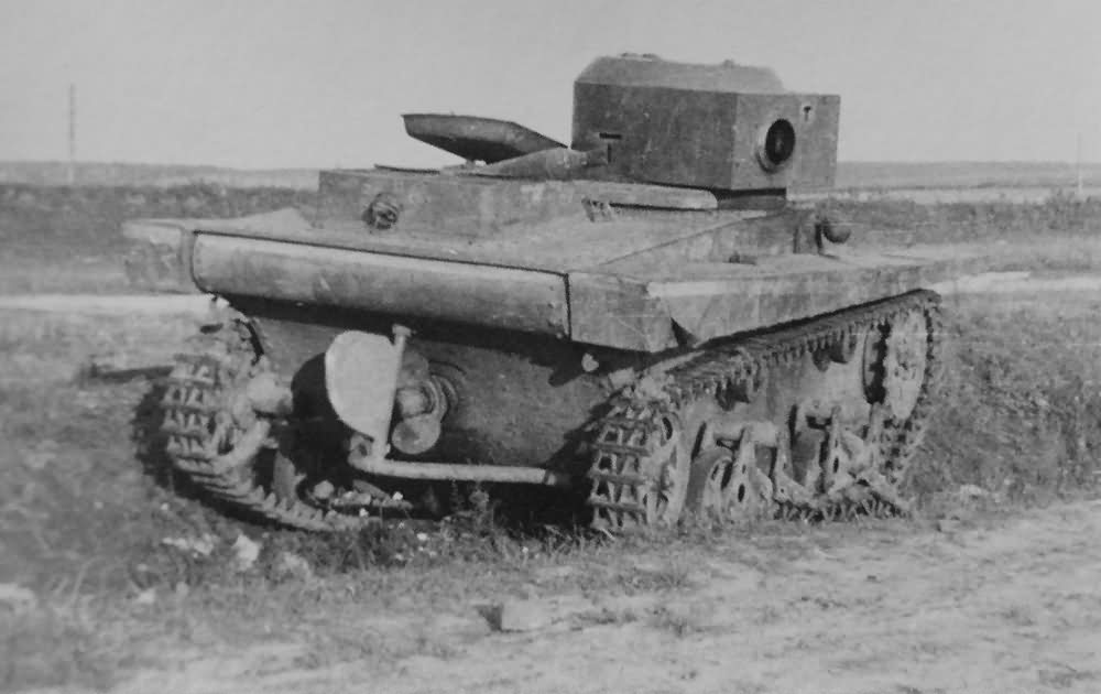 Soviet T-37 Amphibious Light Tank