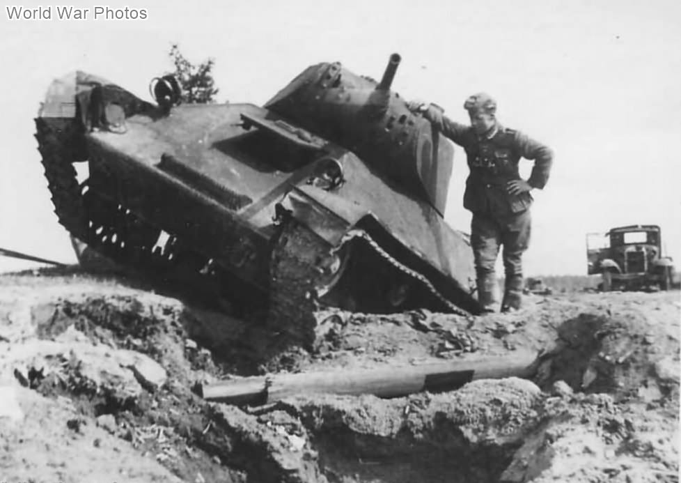 Light infantry tank T-50