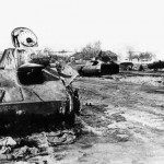 Destroyed T-70 tank 6