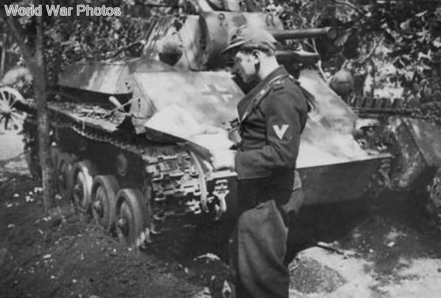 German T-70 of the 46. Infanterie-Division